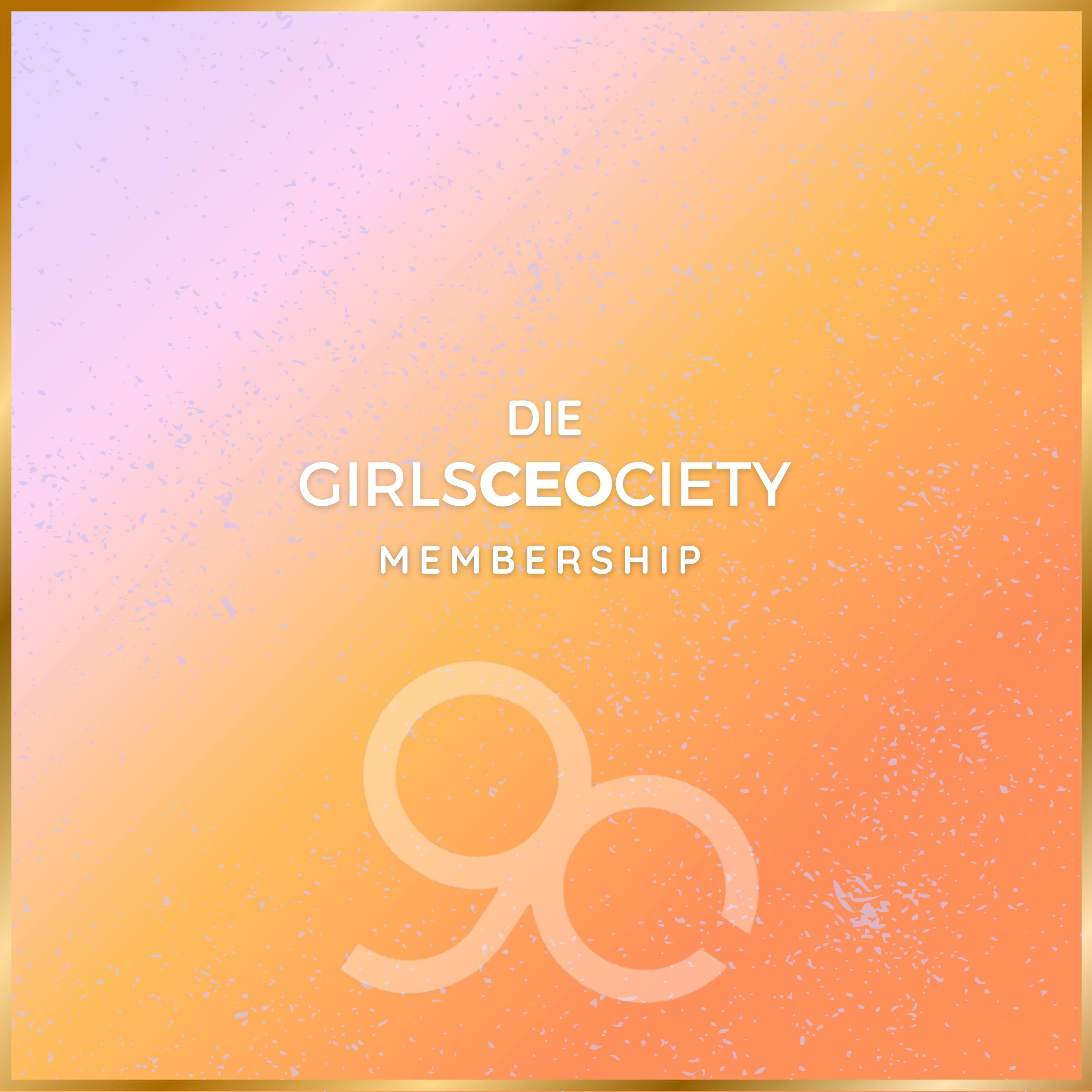 Step 2 des Starterpakets: Girlsceociety Membership | Premium-Content von Grafikdesignern