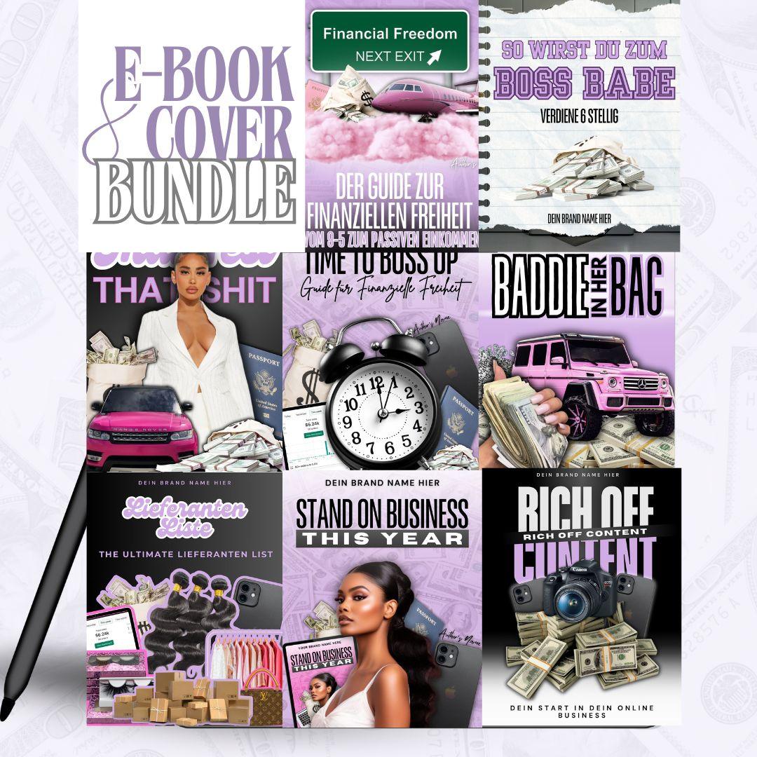 8 DIY E-Book Cover Vorlagen für Canva | Professionelle Buchcover selbst gestalten
