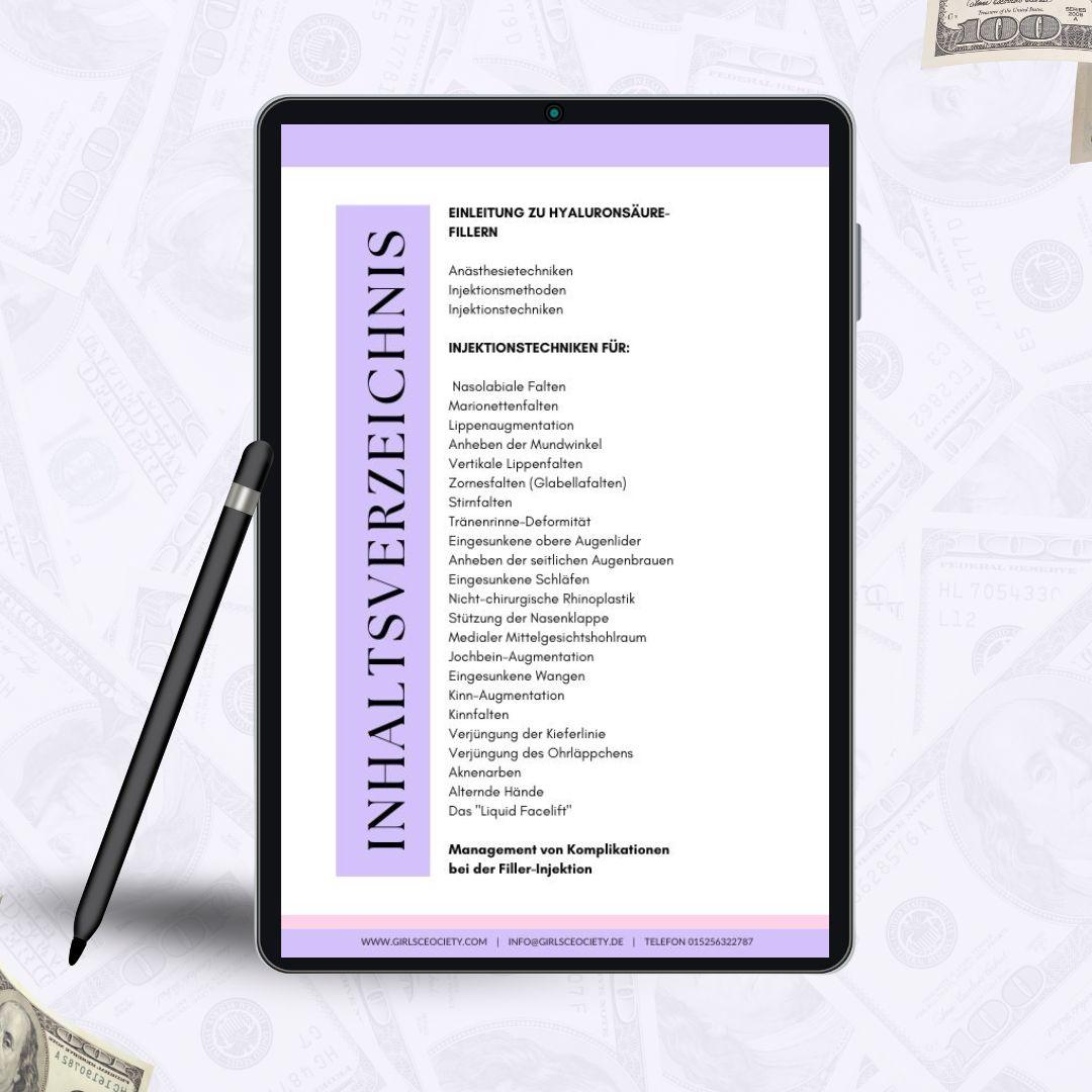 Injektionen in der Ästhetik - Hyaluron Lehrbuch