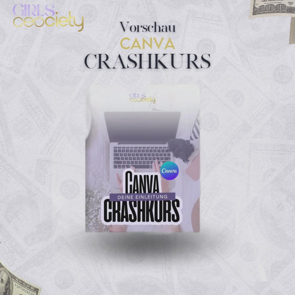 Canva Crashkurs für Anfänger | Design-Grundlagen | Girlsceociety